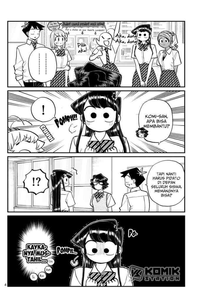 Komi-san wa Komyushou Desu chapter 202 halaman 5