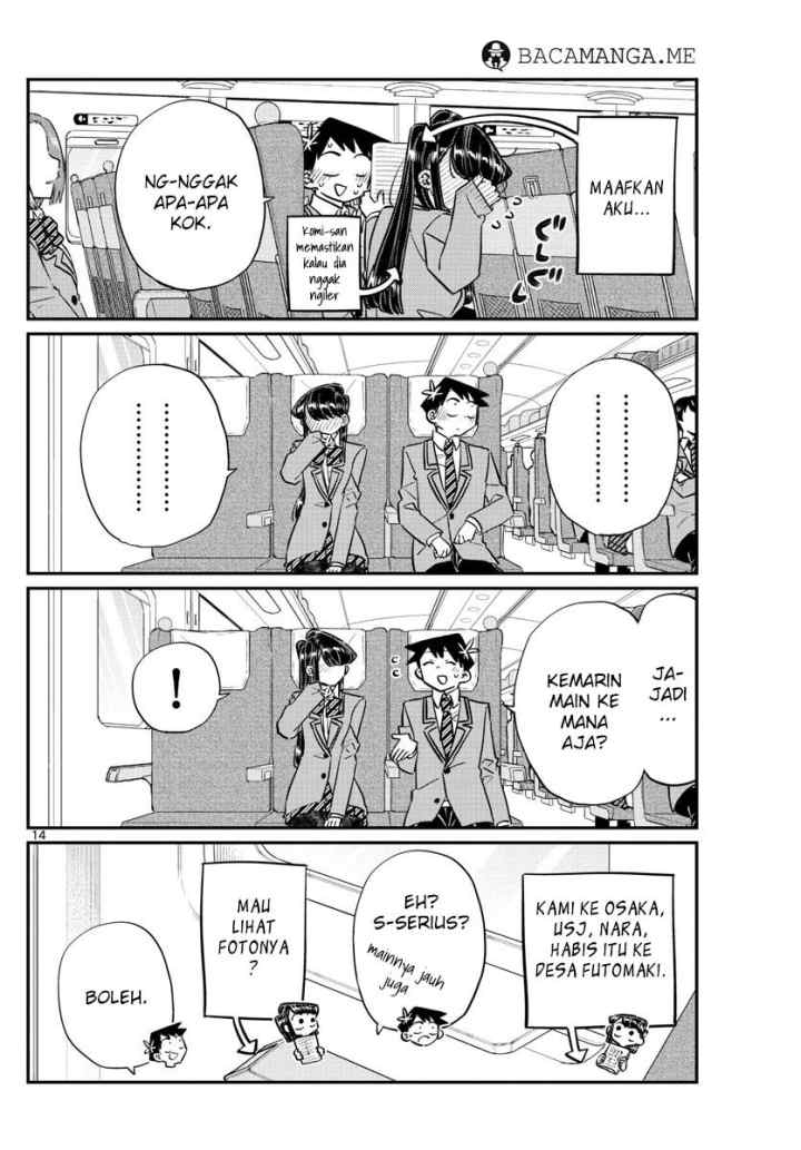 Komi-san wa Komyushou Desu chapter 113 halaman 14