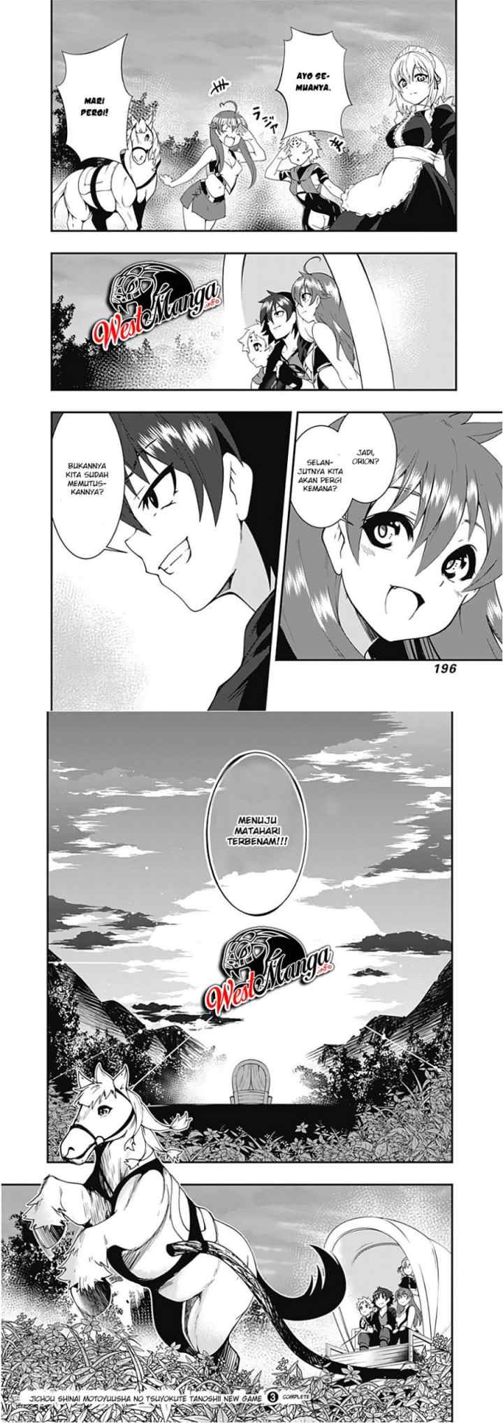 Jichou shinai Motoyuusha no Tsuyokute Tanoshii New Game chapter 34 halaman 8