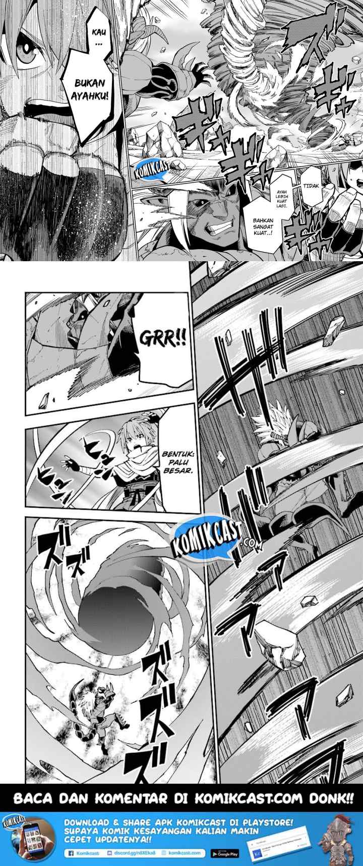 Konjiki no Moji Tsukai: Yuusha Yonin ni Makikomareta Unique Cheat chapter 46 halaman 4