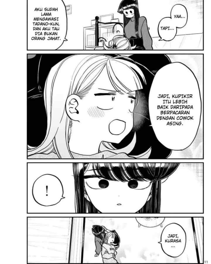 Komi-san wa Komyushou Desu chapter 312 halaman 11