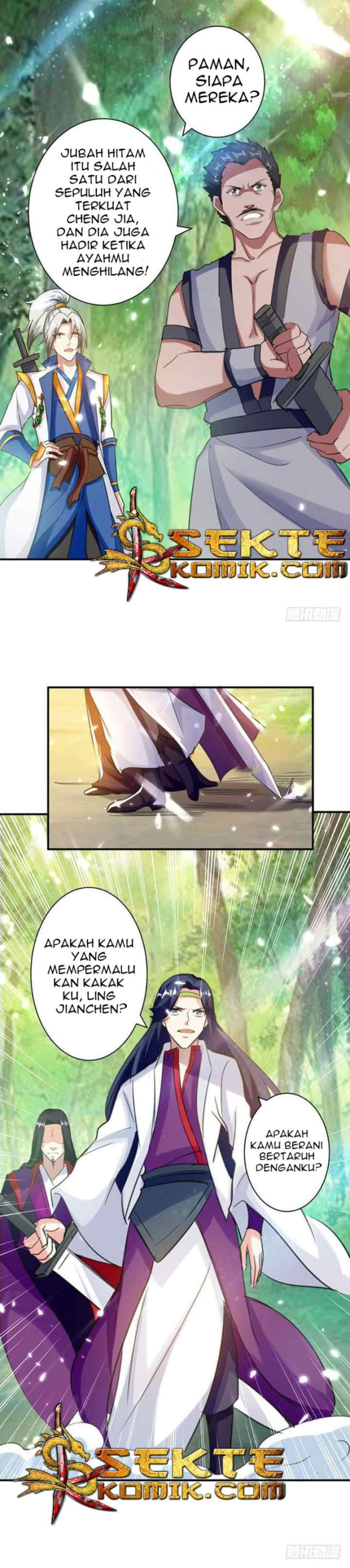 Ling Tian Shendi chapter 11 halaman 8