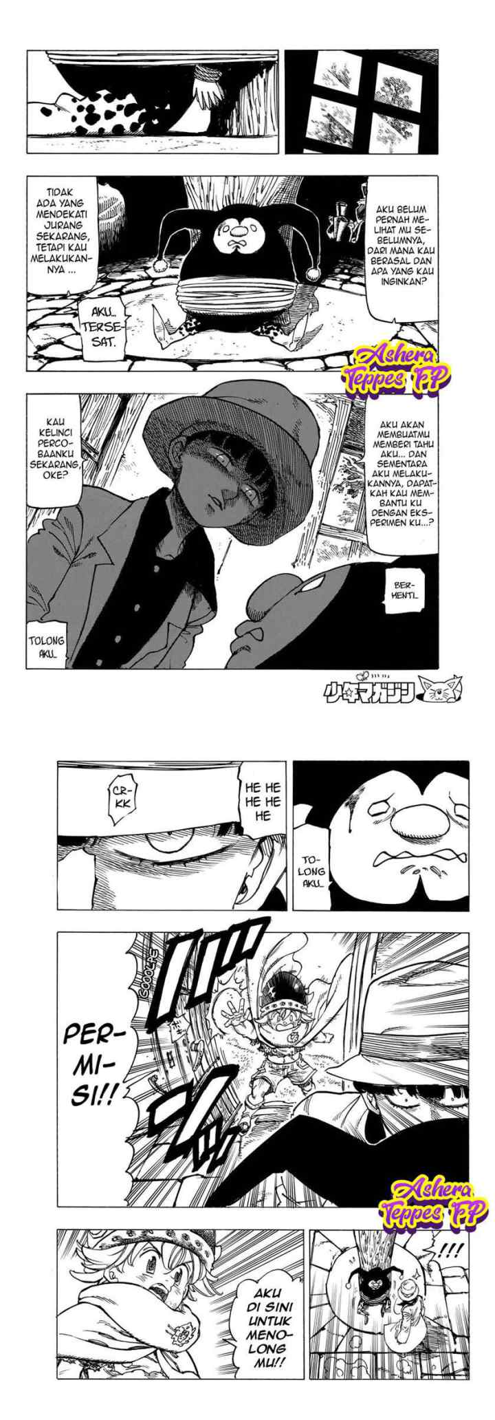 Mokushiroku no Yonkishi chapter 7 halaman 8