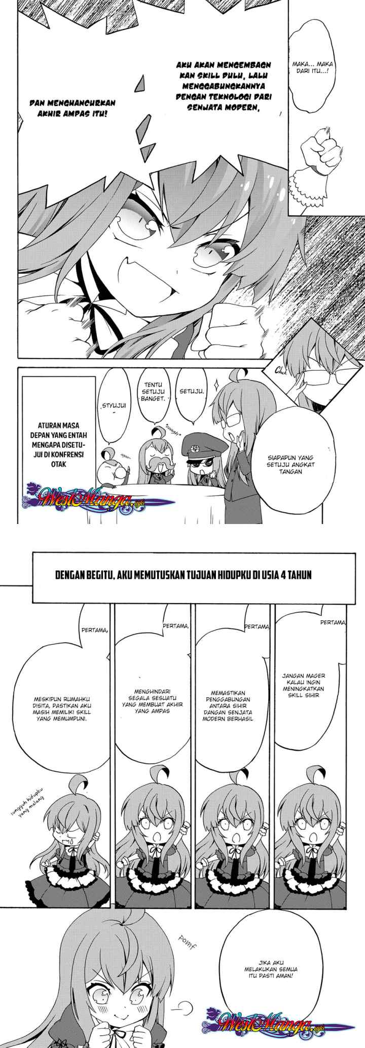 The Villainess Will Crush Her Destruction End Through Modern Firepower chapter 1 halaman 8