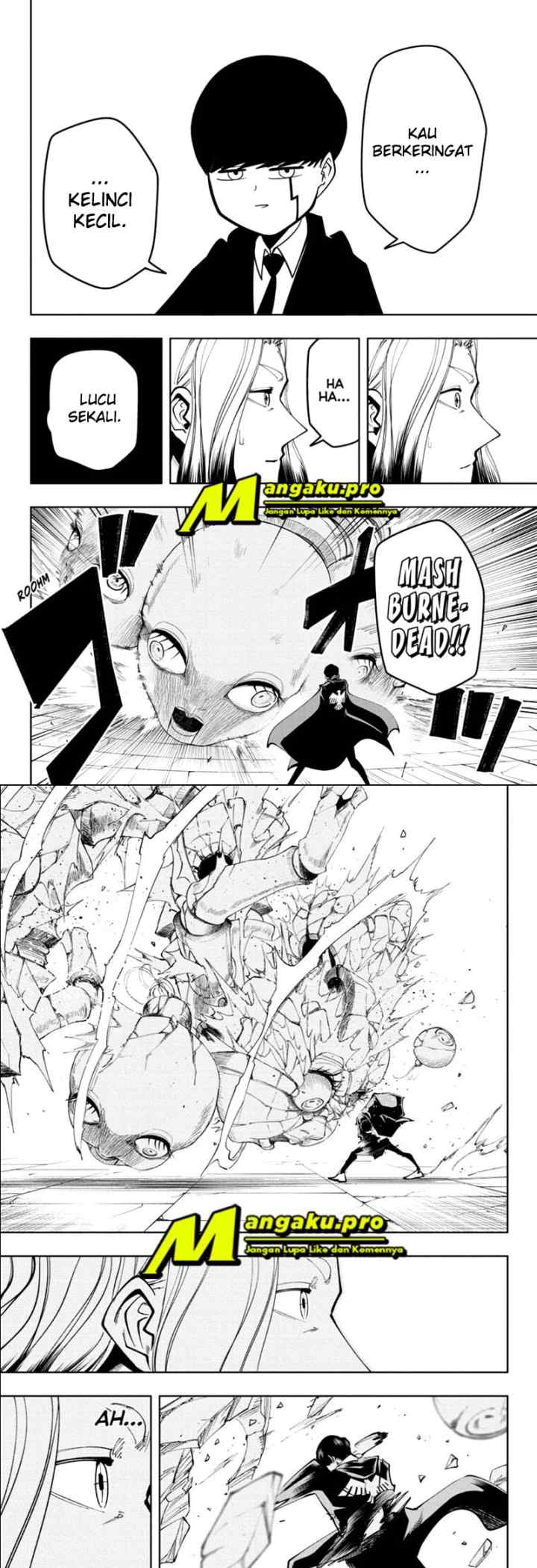 Mashle: Magic and Muscles chapter 34 halaman 12