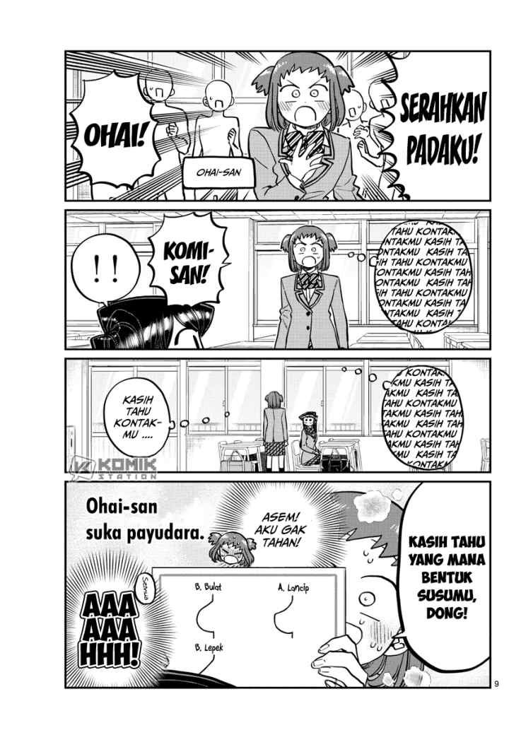 Komi-san wa Komyushou Desu chapter 258 halaman 10