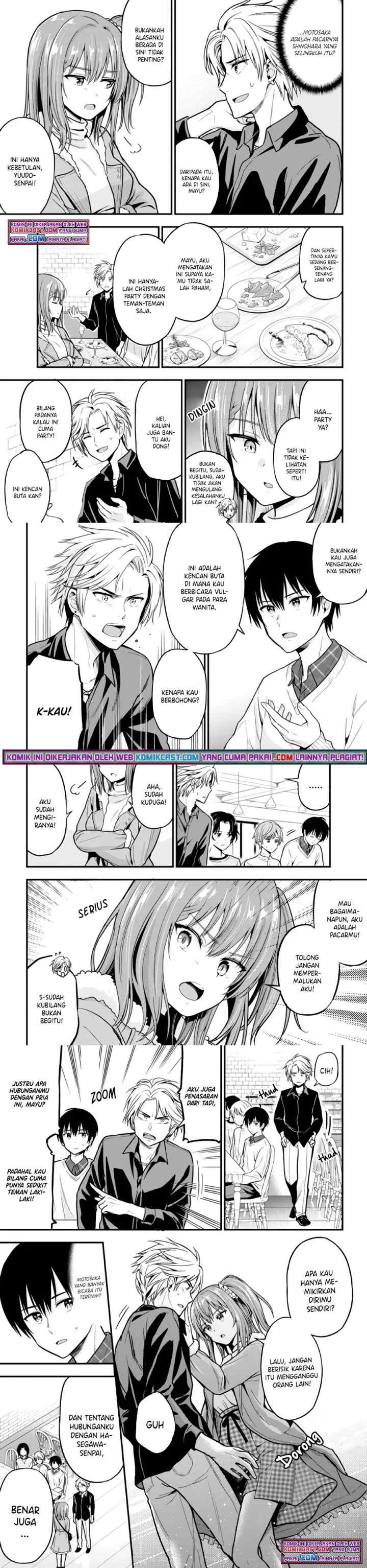 Kanojo ni Uwaki Sareteita Ore ga Koakuma na Kouhai ni Natsukarete Imasu chapter 2 halaman 8