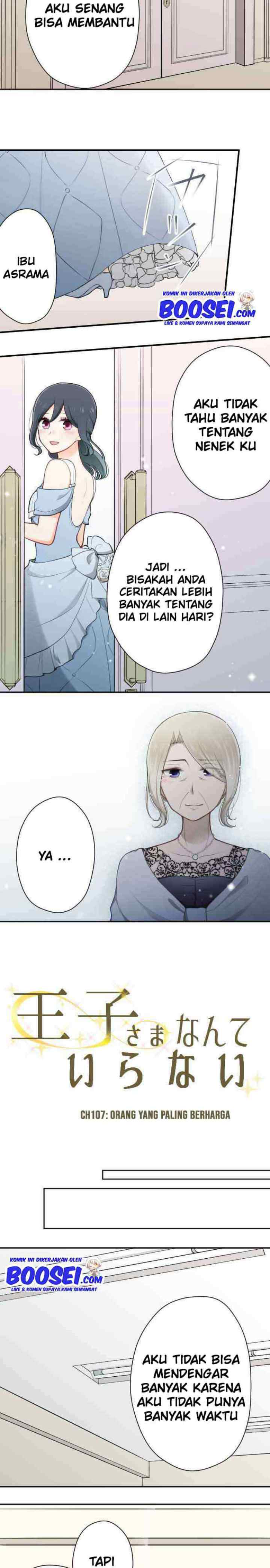 Ouji-sama Nante Iranai chapter 107 halaman 4