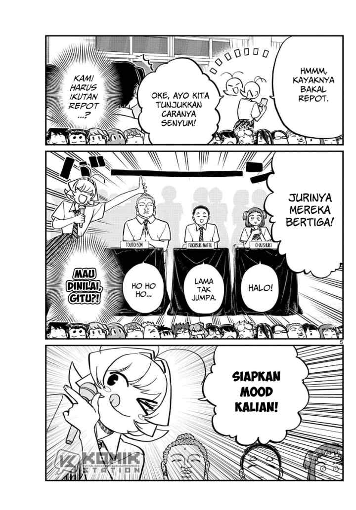 Komi-san wa Komyushou Desu chapter 201 halaman 6