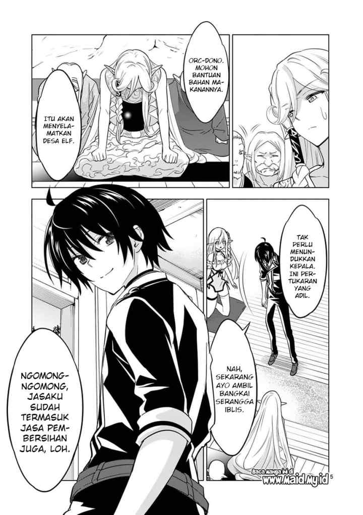 Shijou Saikyou Orc-san no Tanoshii Tanetsuke Harem Zukuri chapter 23 halaman 7