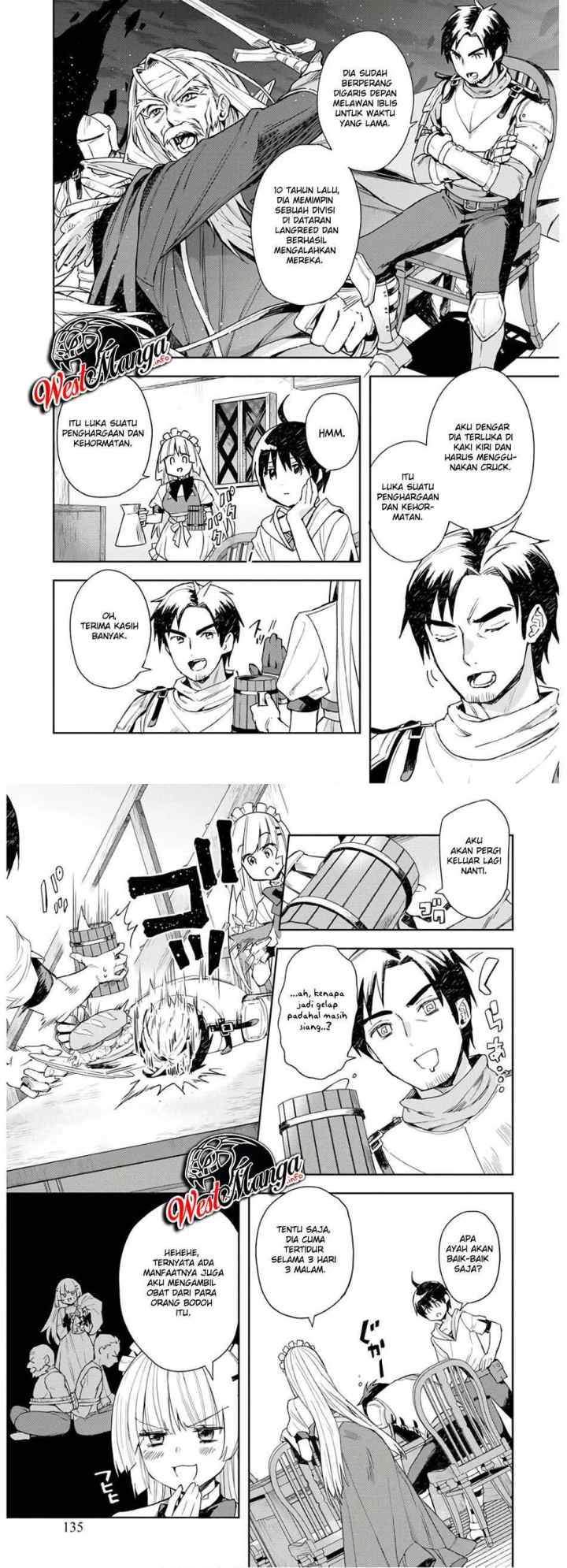 Shitennou Sai Jakudatta Ore. Tensei Shitanode Heionna Seikatsu wo Nozomu chapter 6 halaman 5