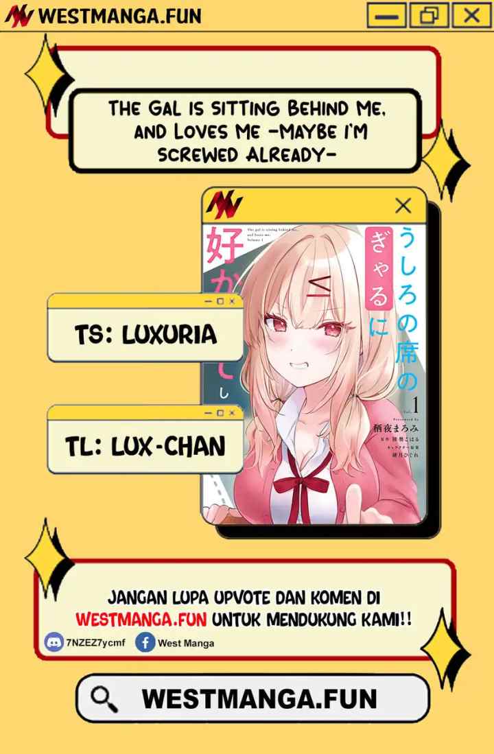 Ushiro no Seki no Gal ni Sukarete Shimatta chapter 18 halaman 20