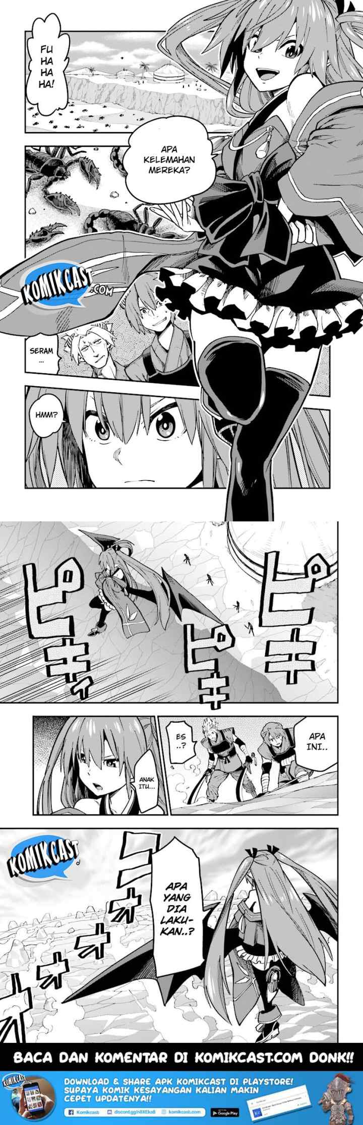 Konjiki no Moji Tsukai: Yuusha Yonin ni Makikomareta Unique Cheat chapter 46 halaman 7