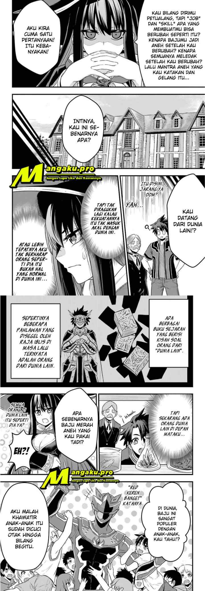 Sentai Red Isekai de Boukensha ni Naru chapter 1.1 halaman 10