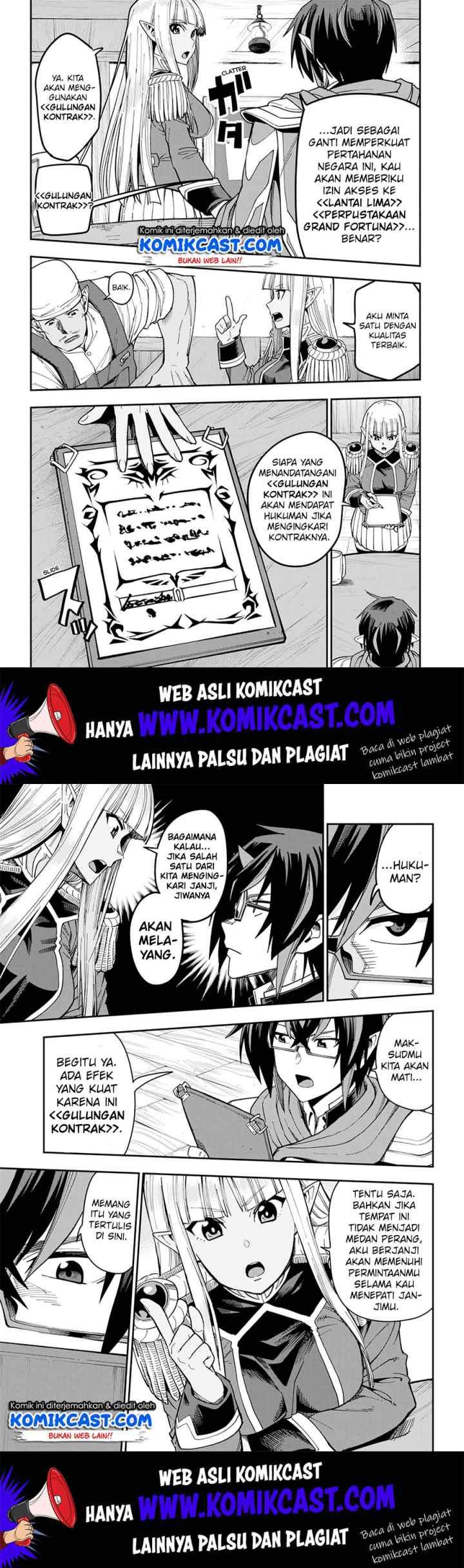 Konjiki no Moji Tsukai: Yuusha Yonin ni Makikomareta Unique Cheat chapter 58 halaman 5