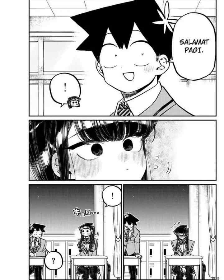 Komi-san wa Komyushou Desu chapter 341 halaman 5