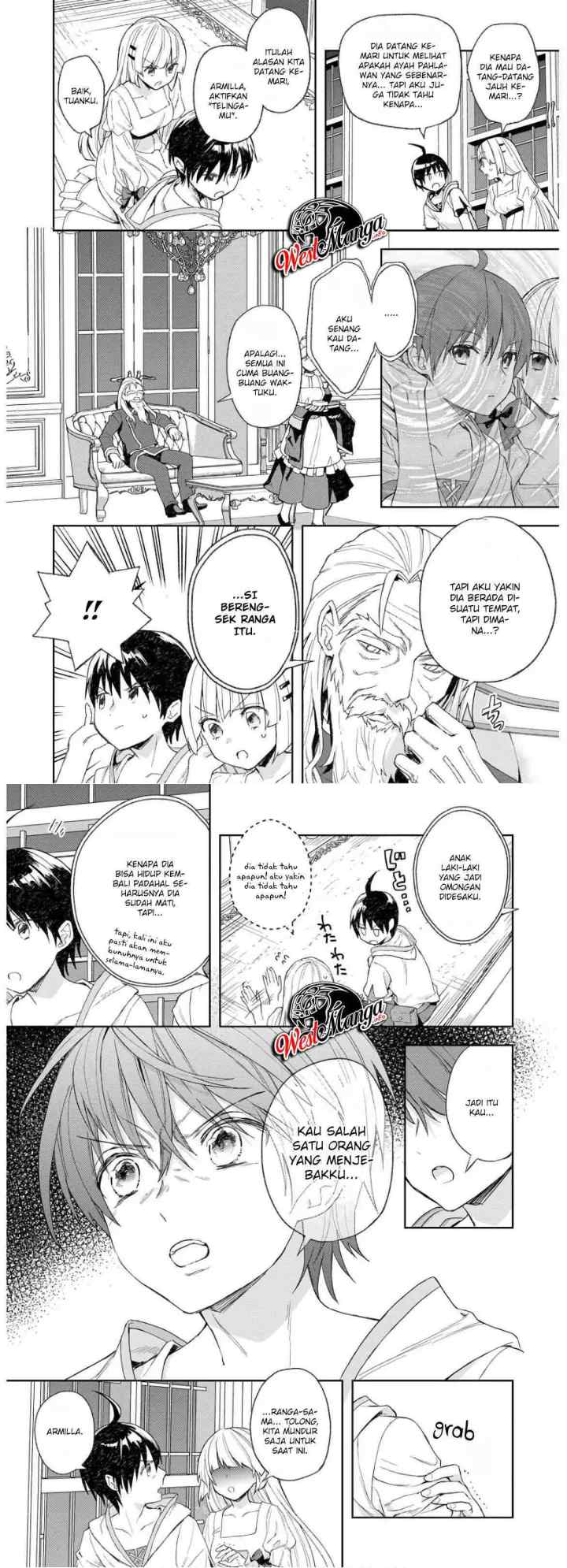 Shitennou Sai Jakudatta Ore. Tensei Shitanode Heionna Seikatsu wo Nozomu chapter 5 halaman 9