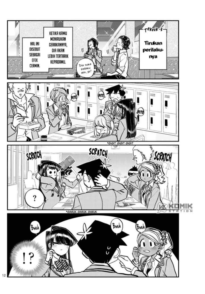 Komi-san wa Komyushou Desu chapter 240 halaman 13