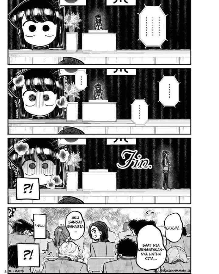 Komi-san wa Komyushou Desu chapter 315 halaman 8