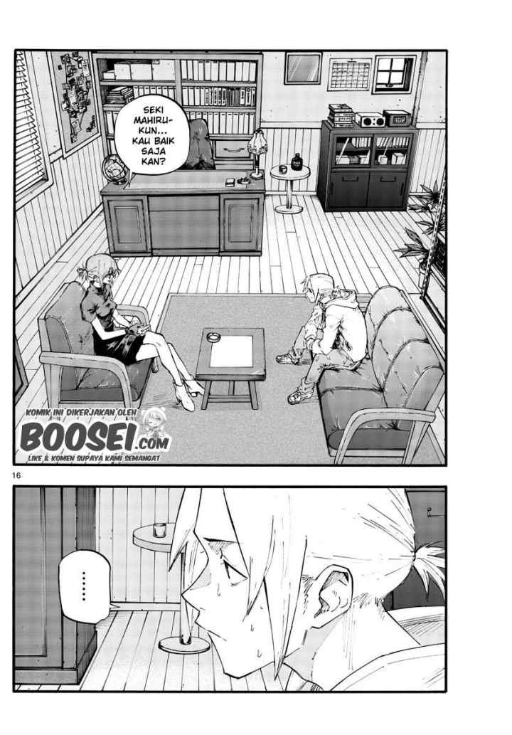 Yofukashi no Uta chapter 39 halaman 17