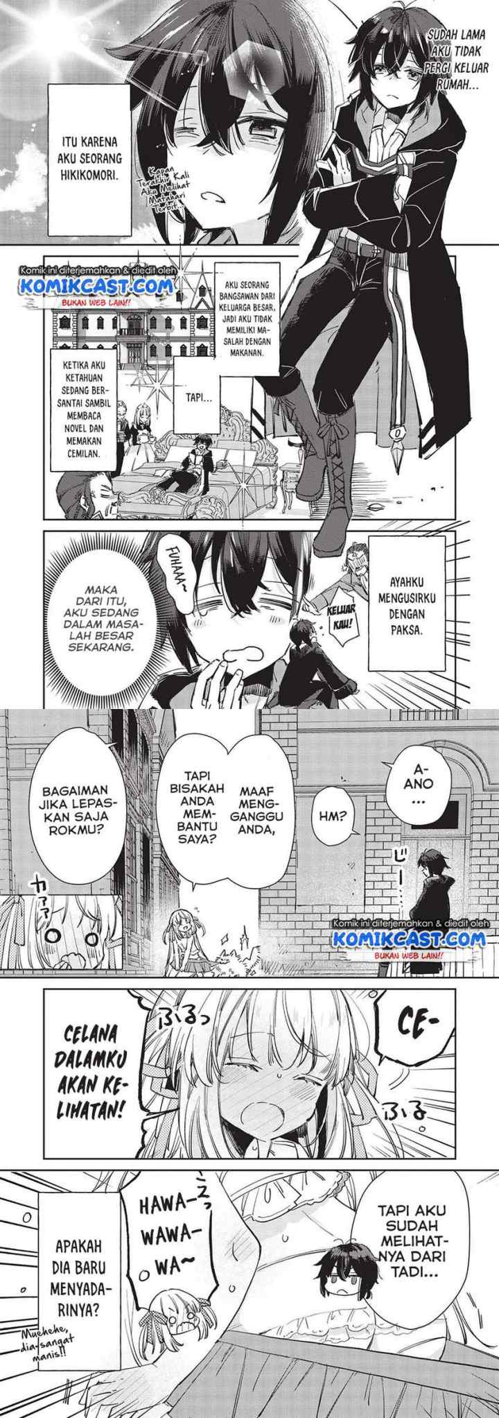 Hikikomori no Ore ga Kawaii Guild Master ni Sewa wo Yakaremakuttatte Betsu ni Ii darou? chapter 1 halaman 4