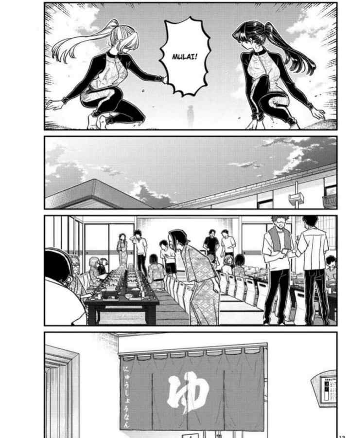 Komi-san wa Komyushou Desu chapter 381 halaman 13