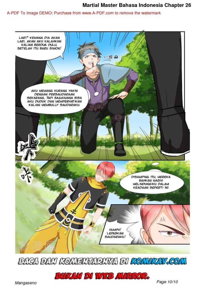 Martial Master chapter 26 halaman 10