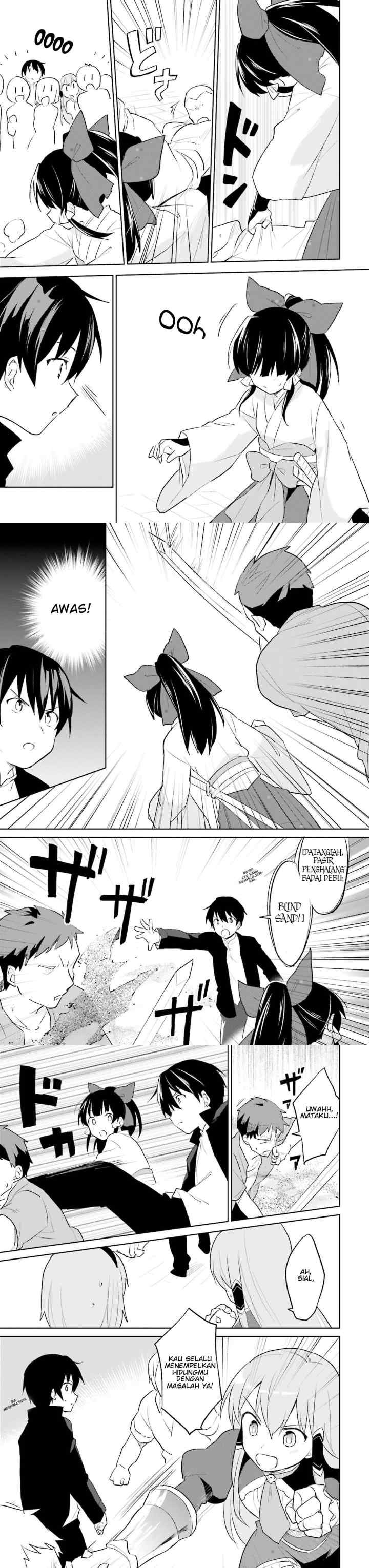 Isekai wa Smartphone to Tomo ni chapter 3 halaman 4