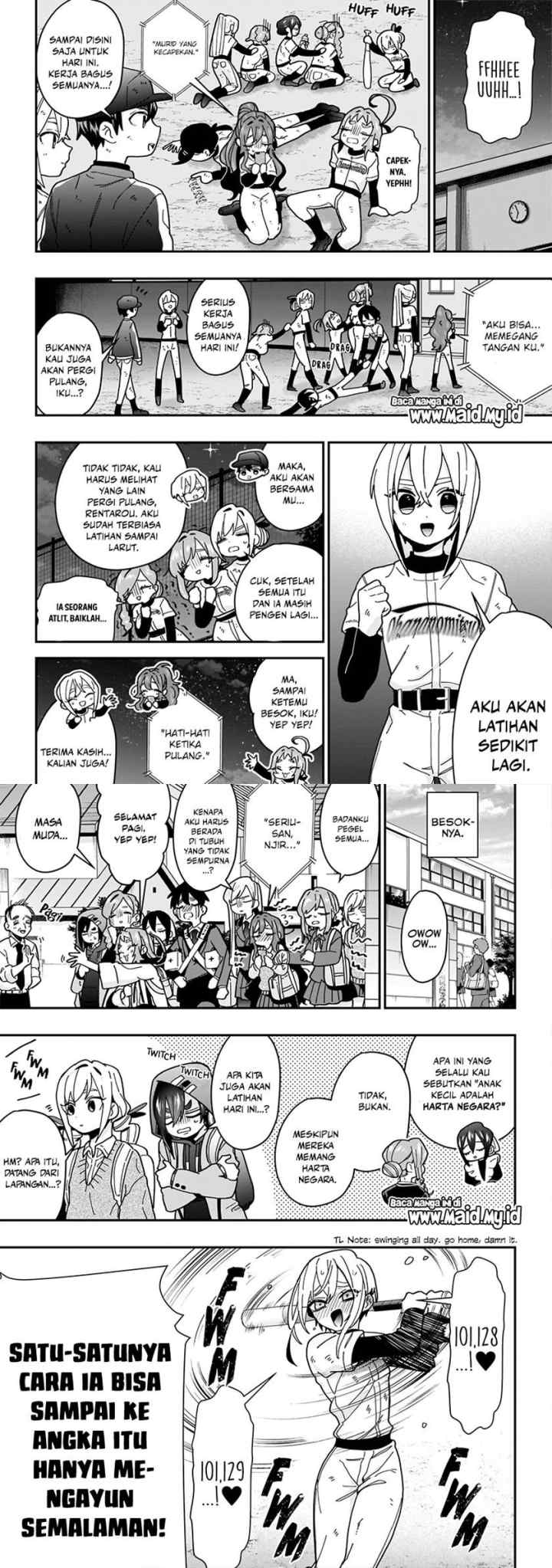 Kimi no Koto ga Dai Dai Dai Dai Daisuki na 100-ri no Kanojo chapter 34 halaman 8