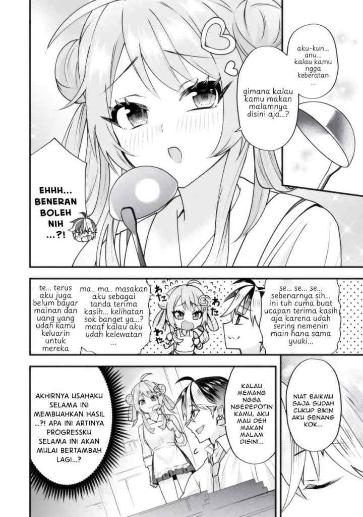 Yarikonda Ren'ai Game no Akuyaku ni Tensei Shita Node, Gensaku Chishiki de Hiroin o Kōryaku Shimasu chapter 4.4 halaman 11