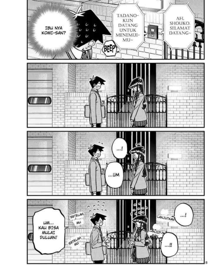 Komi-san wa Komyushou Desu chapter 302 halaman 7