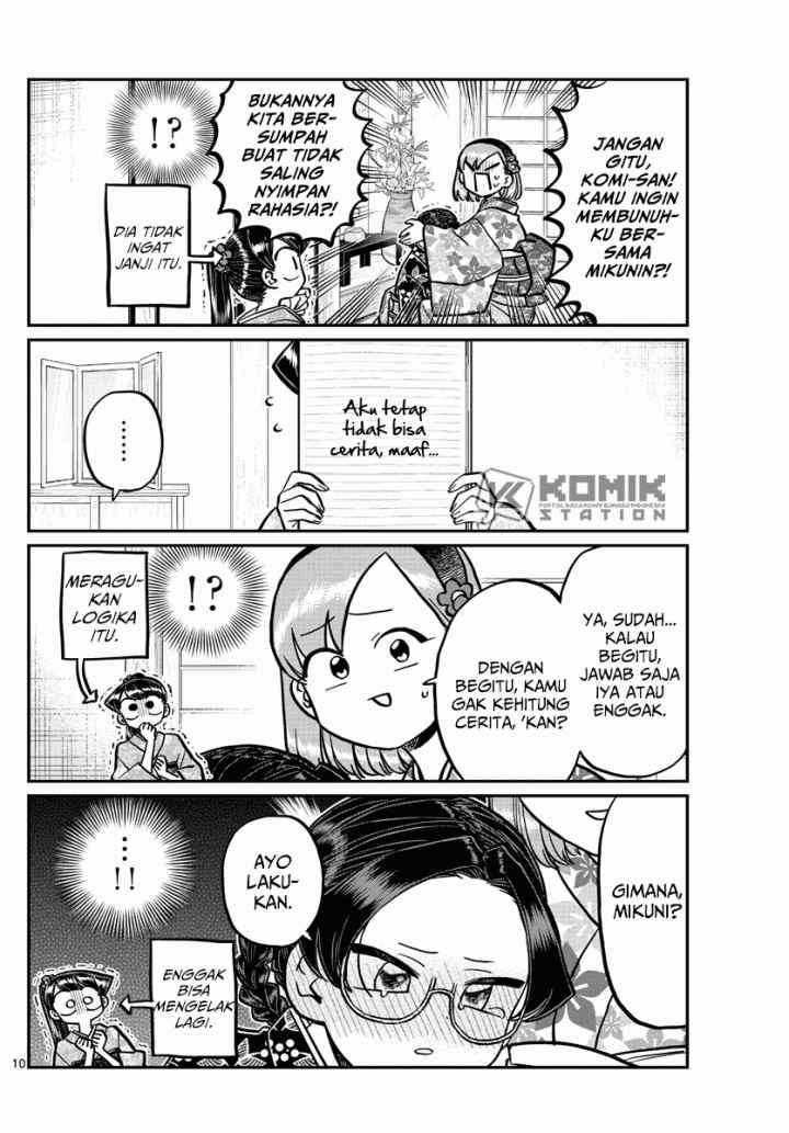 Komi-san wa Komyushou Desu chapter 245 halaman 11