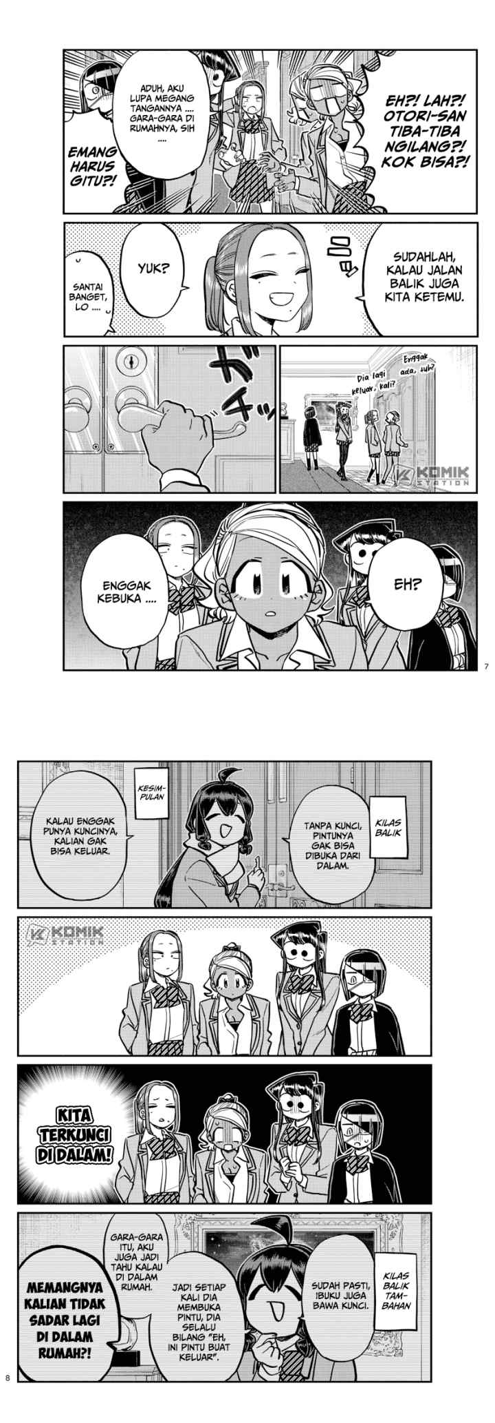 Komi-san wa Komyushou Desu chapter 241 halaman 6