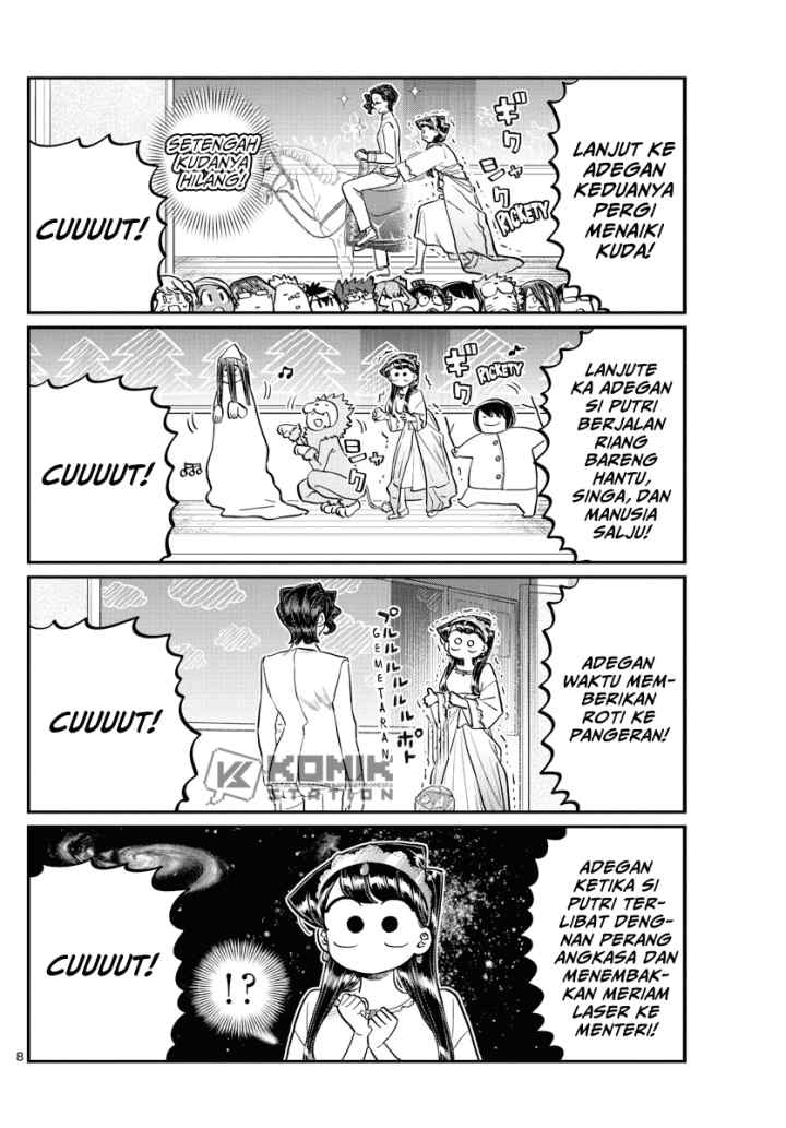 Komi-san wa Komyushou Desu chapter 221 halaman 9