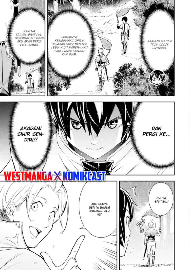 Rakudai Kenja Gakuin no Musou ~ Nidome no Tensei, S Rank Cheat Majutsushi Boukenroku chapter 3.1 halaman 8