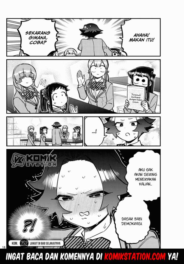 Komi-san wa Komyushou Desu chapter 252 halaman 19