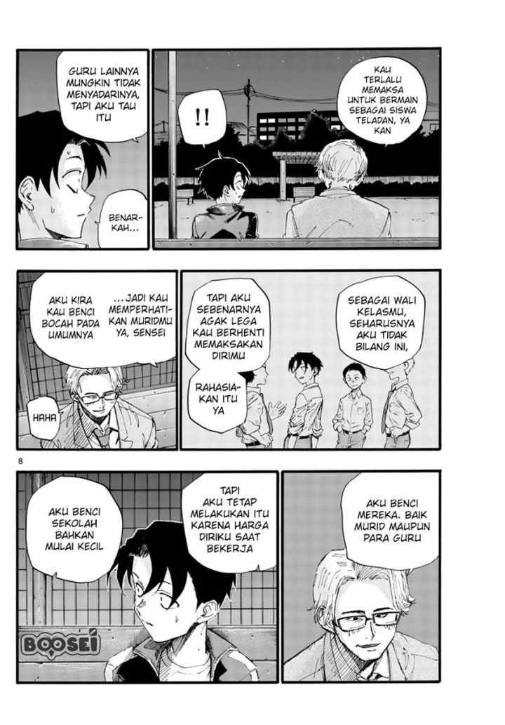 Yofukashi no Uta chapter 35 halaman 9