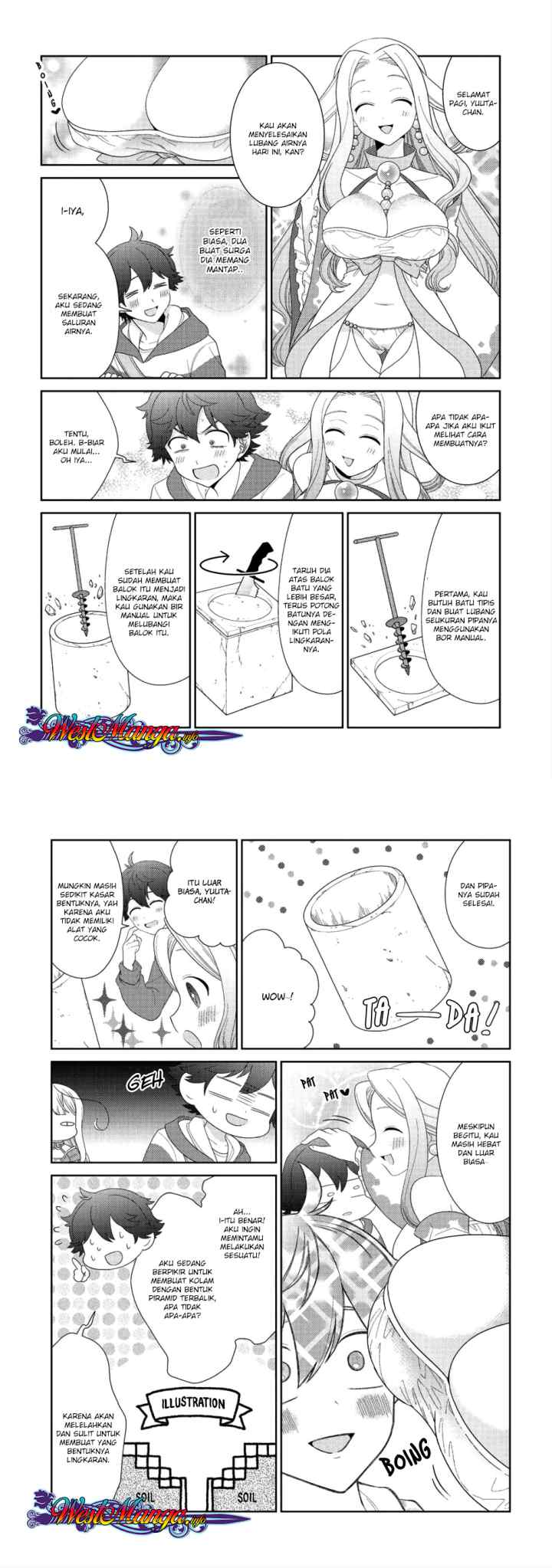 Seirei-tachi no Rakuen to Risou no Isekai Seikatsu chapter 8 halaman 9
