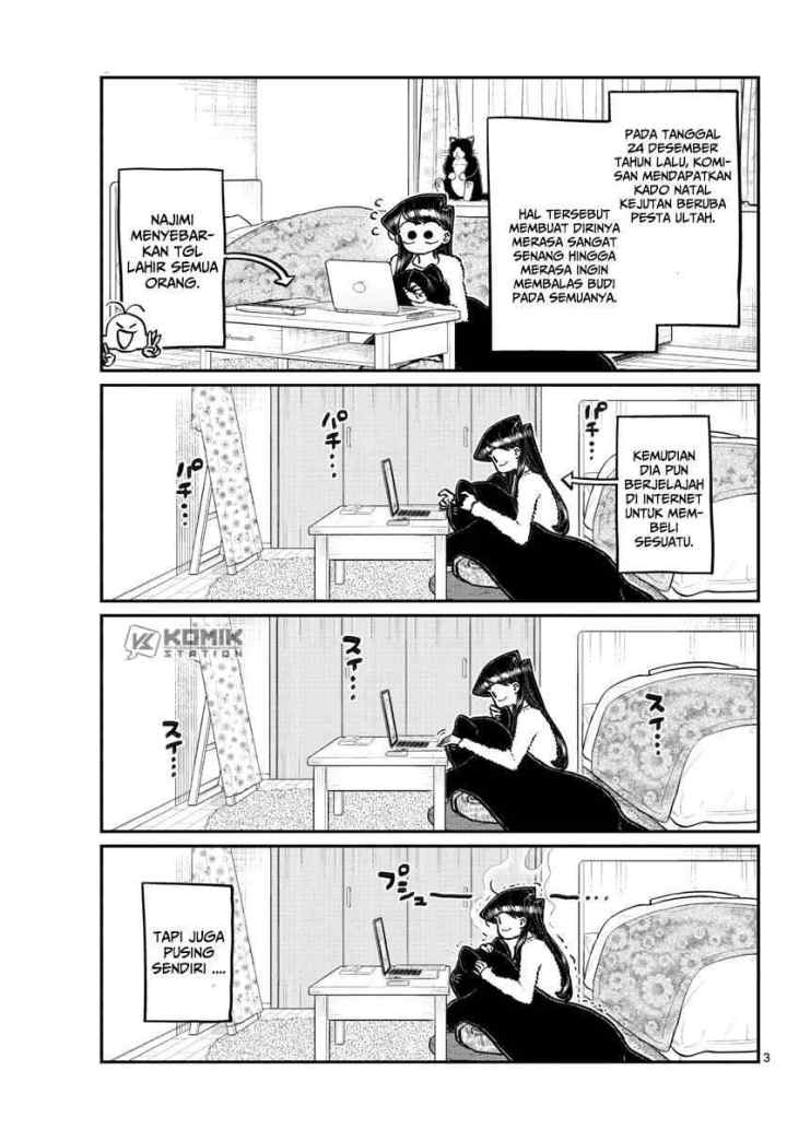 Komi-san wa Komyushou Desu chapter 259 halaman 4