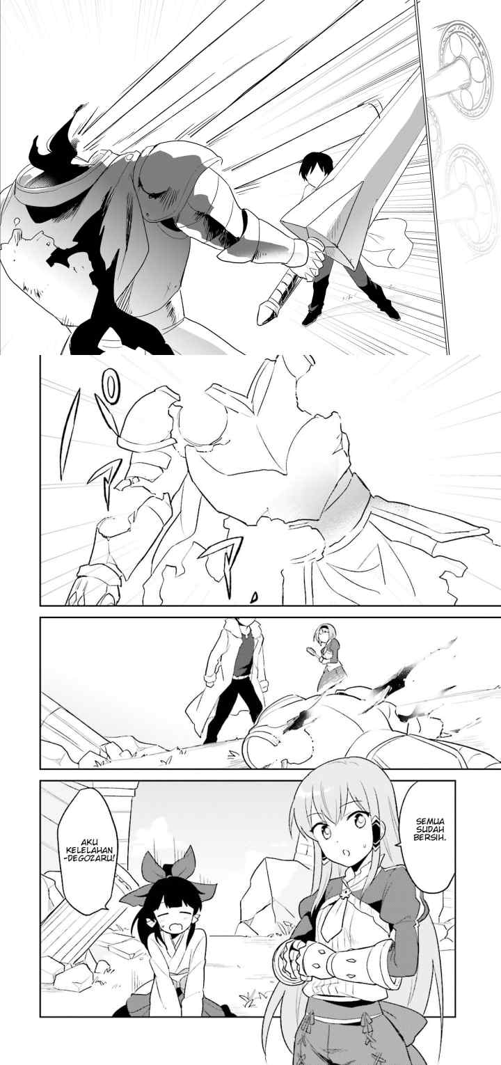Isekai wa Smartphone to Tomo ni chapter 7 halaman 12
