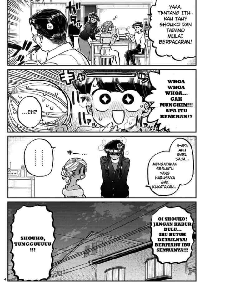 Komi-san wa Komyushou Desu chapter 313 halaman 4