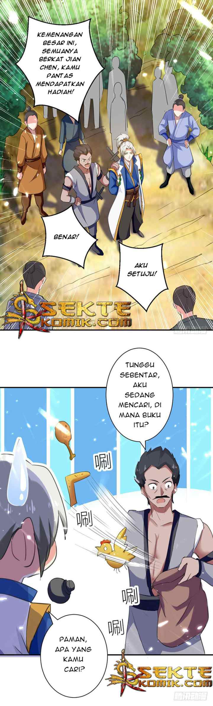 Ling Tian Shendi chapter 9 halaman 7