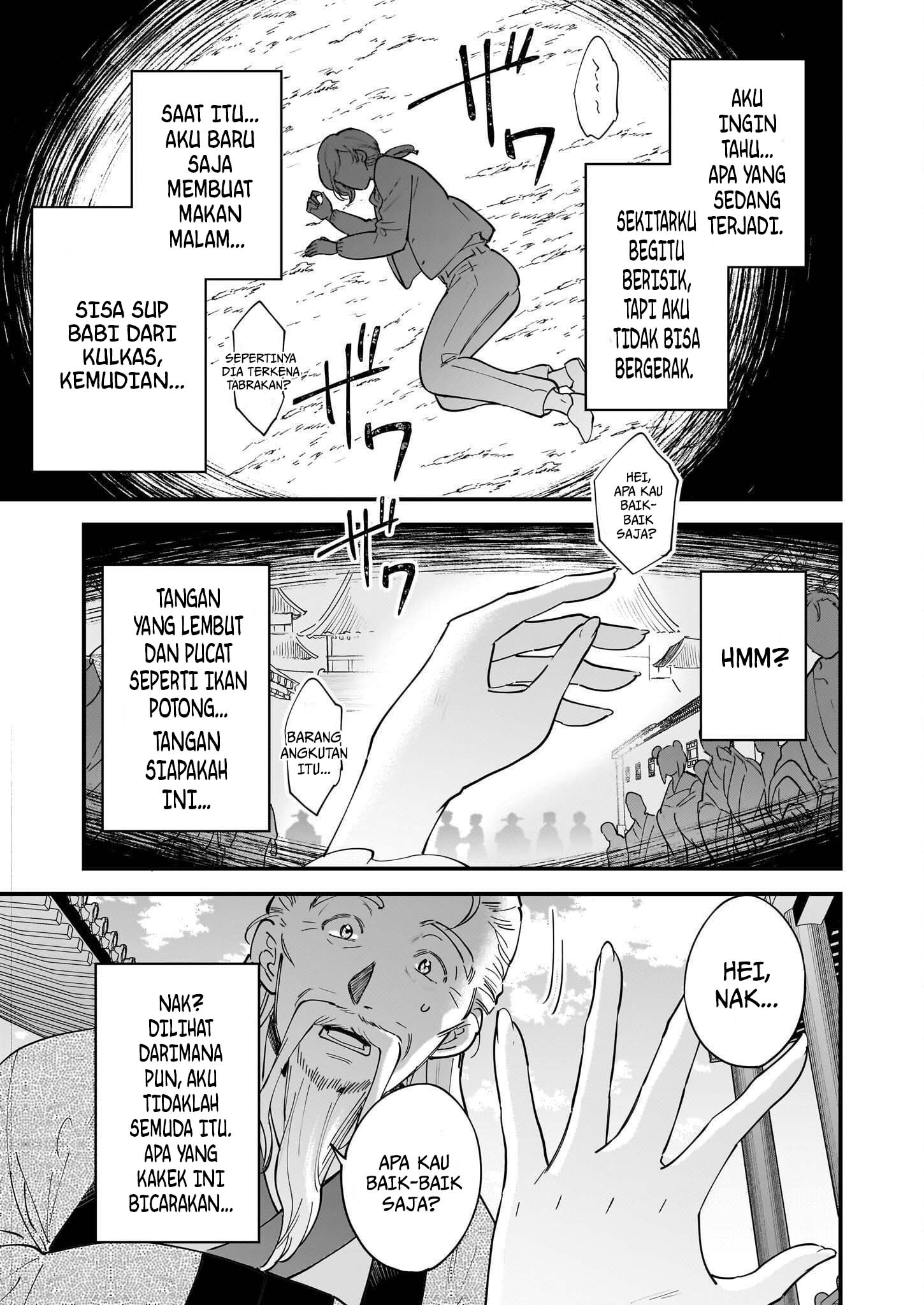 Halaman 2 dari The Reincarnated Chef’s Colorful Culinary Notes: Welcome to the Otherworldly Delicatessen Chapter 1.1