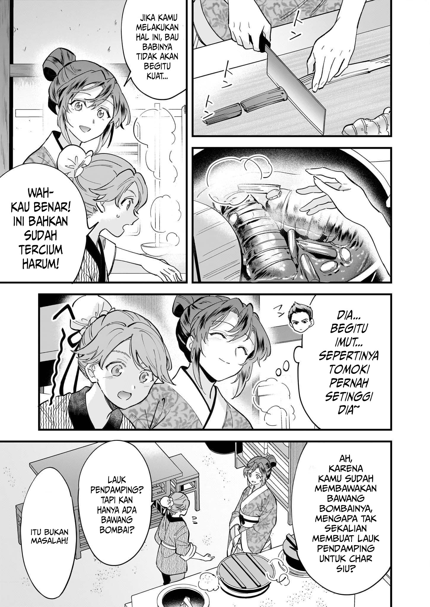 Halaman 8 dari The Reincarnated Chef’s Colorful Culinary Notes: Welcome to the Otherworldly Delicatessen Chapter 1.2