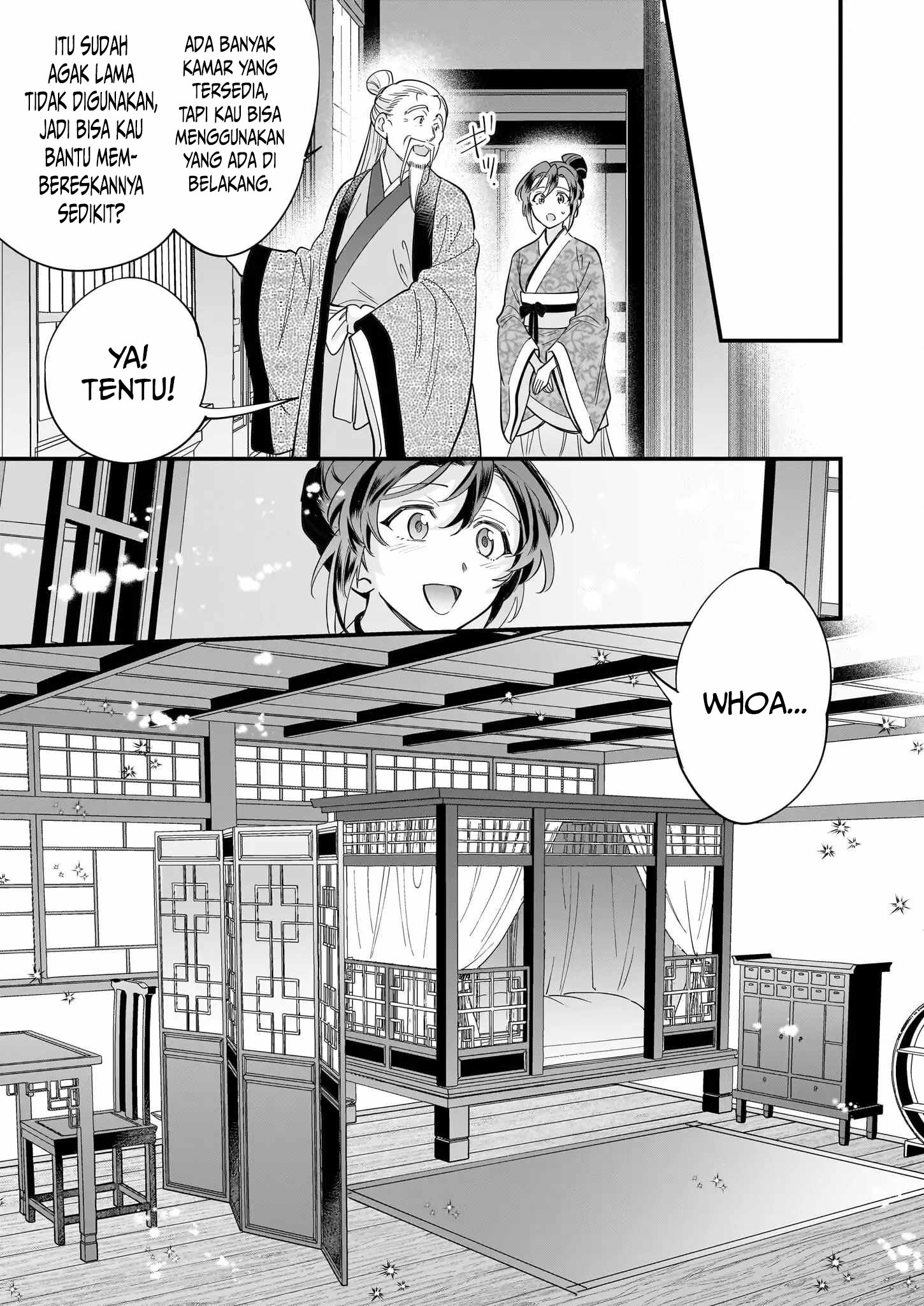 Halaman 6 dari The Reincarnated Chef’s Colorful Culinary Notes: Welcome to the Otherworldly Delicatessen Chapter 2.1