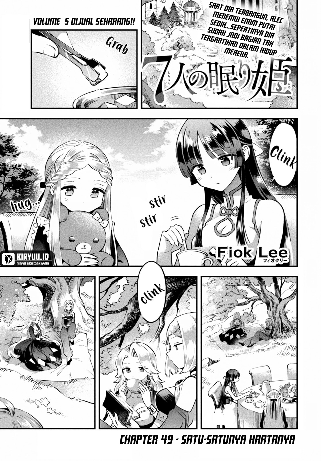 Baca 7-nin no Nemuri Hime - Chapter 49 halaman 4