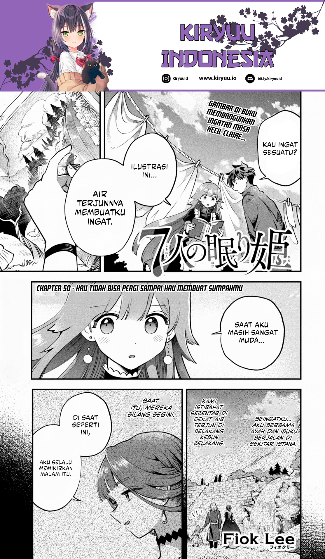 Baca 7-nin no Nemuri Hime - Chapter 50 halaman 2