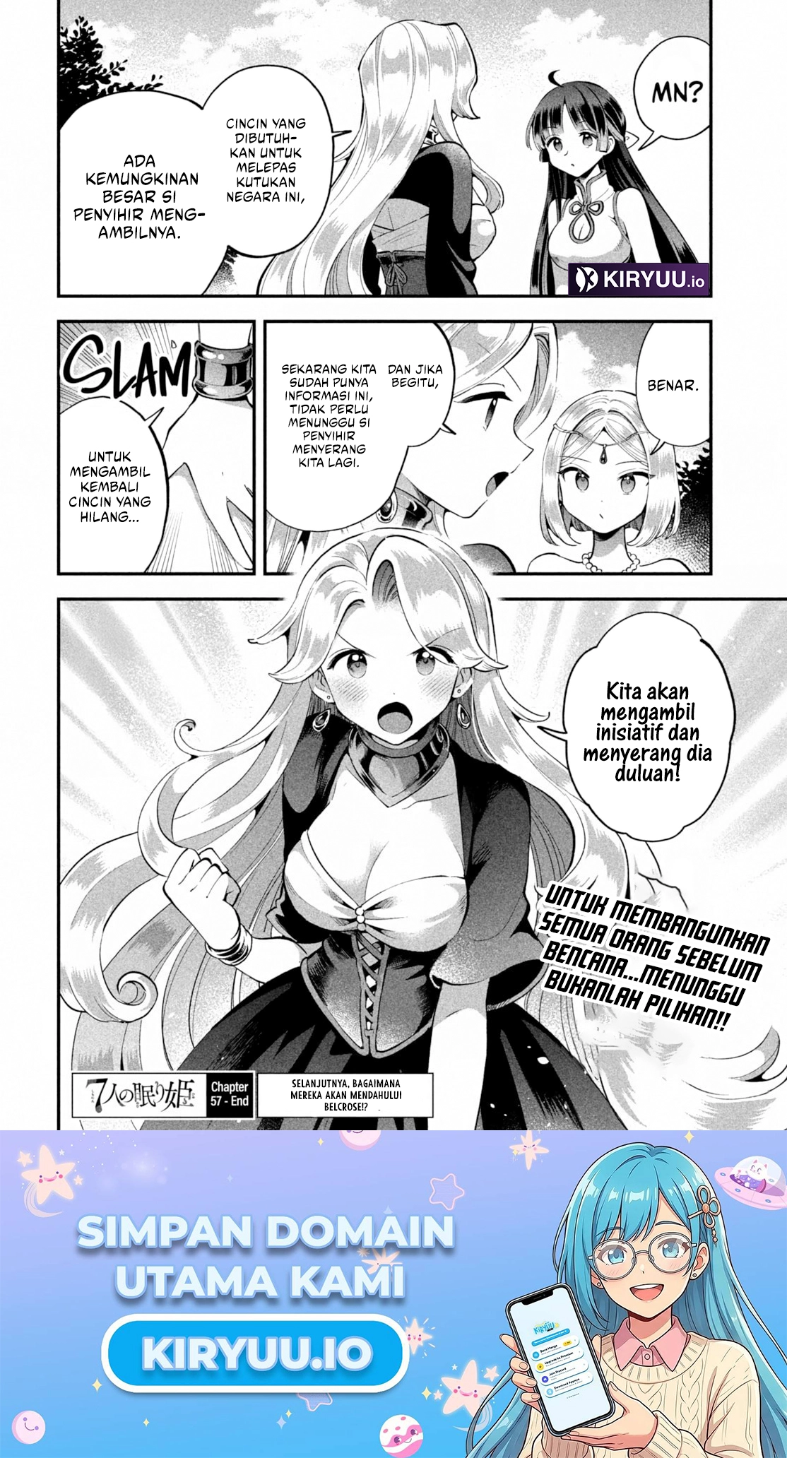 Baca 7-nin no Nemuri Hime - Chapter 57 halaman 15