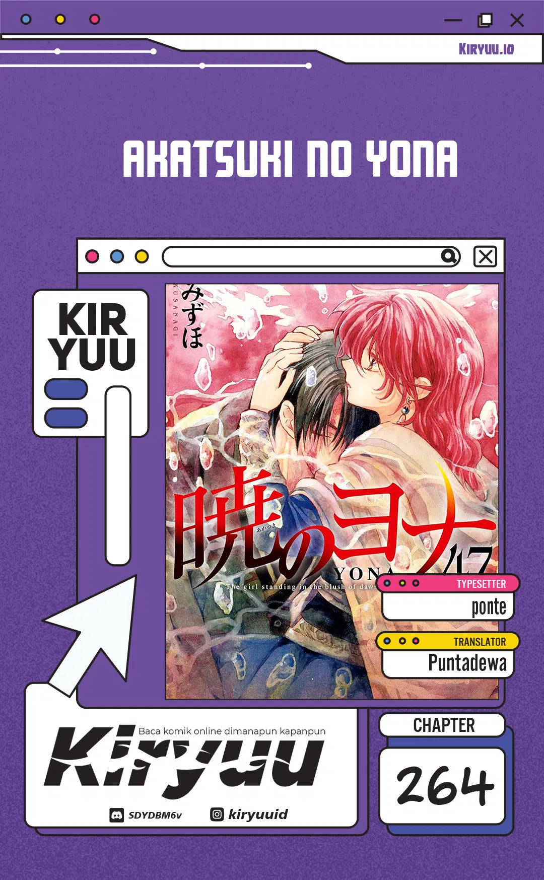 Baca Akatsuki no Yona - Chapter 264 halaman 1