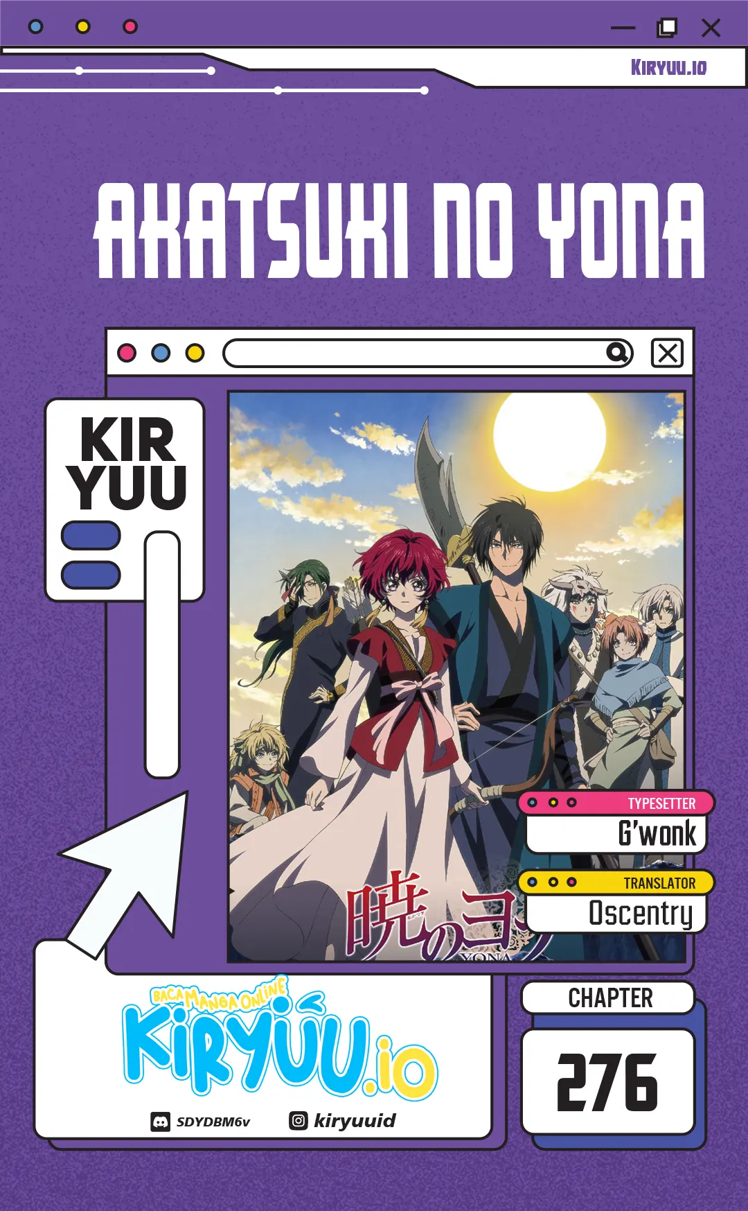 Baca Akatsuki no Yona - Chapter 276 halaman 1